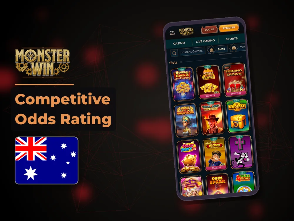monster win - Competitive Odds Rating