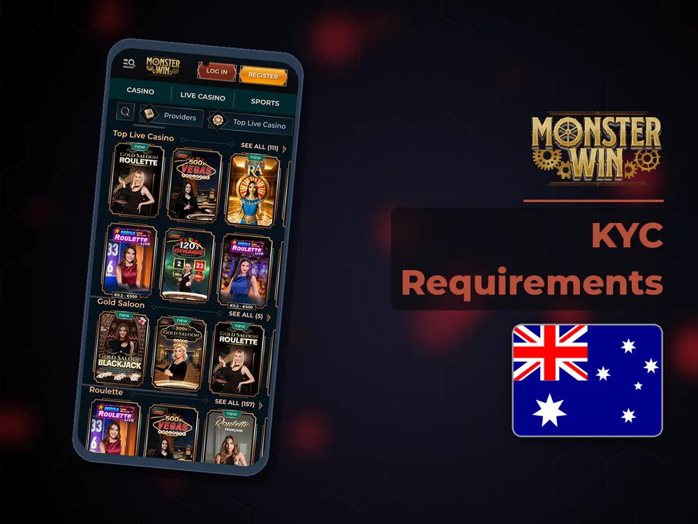 monster win - KYC Requirements