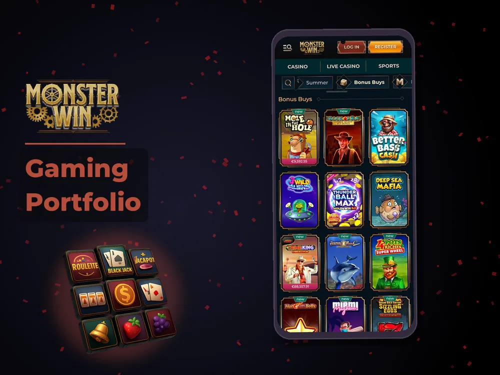 monster win - Gaming Portfolio