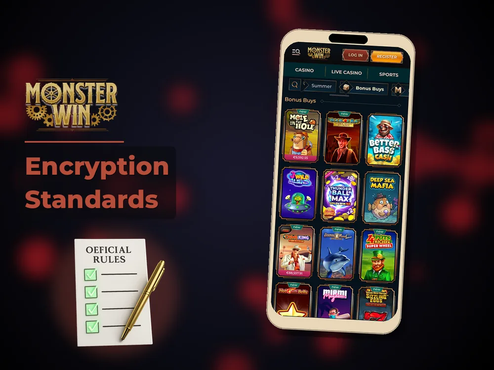 monster win - Encryption Standards
