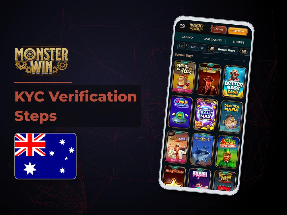 monster win - KYC Verification Steps