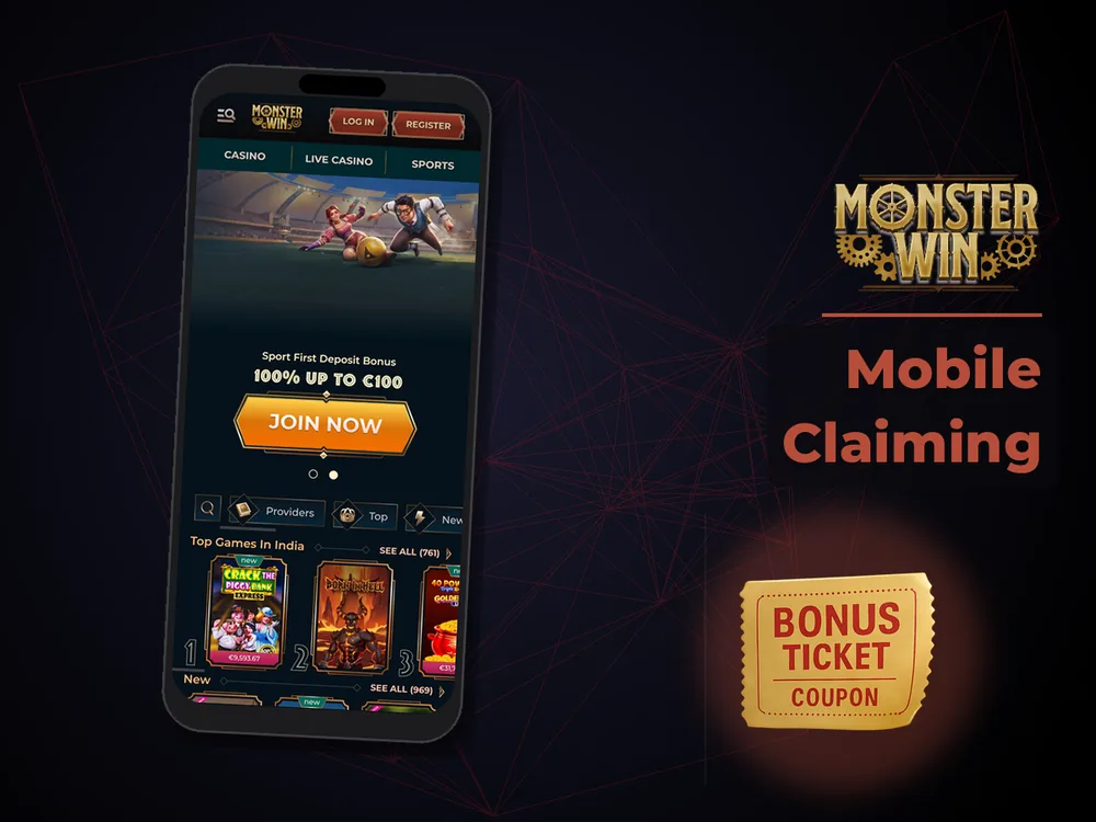 monster win - Mobile Claiming